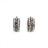Caravanas Aros con cristal-Plata 925-Con Cristal-CA3014 conpiedra