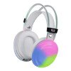Auricular Inalambrico Gamer Luz Rgb BLANCO