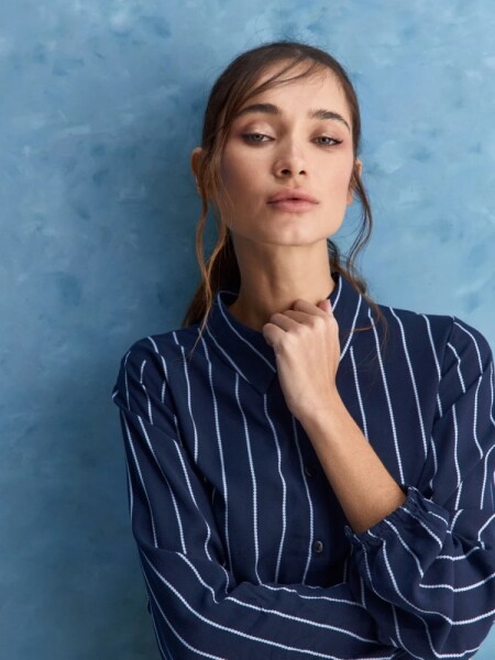 CAMISA ALLIE SOGNO AZUL