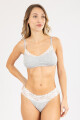 Bralet lestes Gris melange