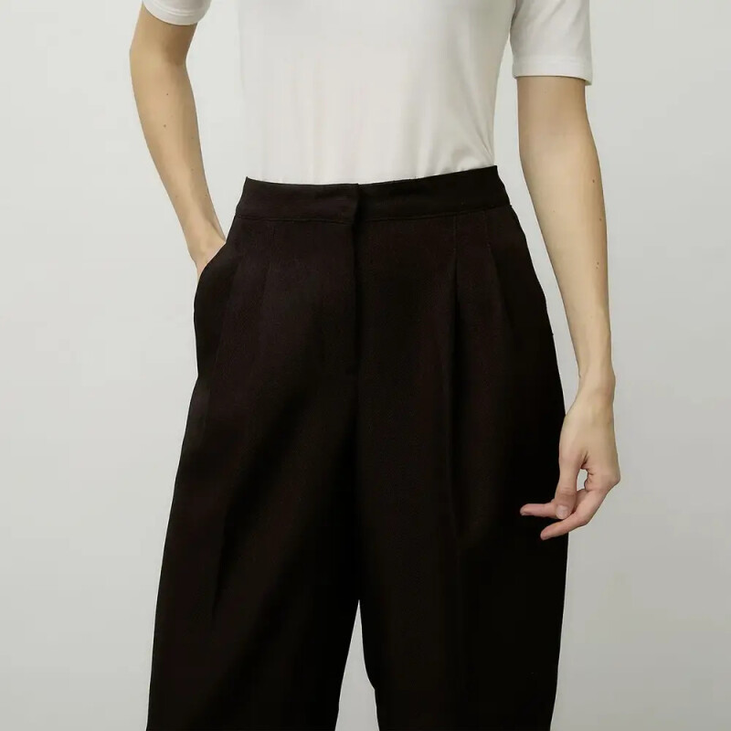 VMGRAY HW PANTS TLR BTQ FR Chocolate Torte