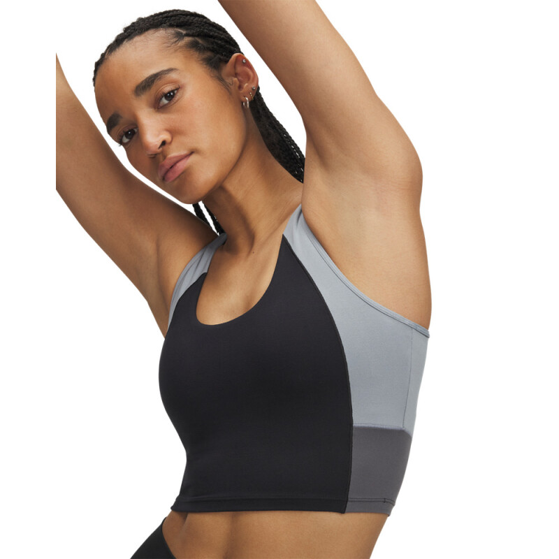 Meridian Colorblock Tank-BRN BLK-002