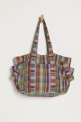 OKSANA MULTI PRINT TOTE Azul