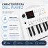 Organo Musical Infantil Medeli 37 Teclas Portátil Mk1 BLANCO