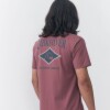 Remera Quiksilver Retro Diamond Rosa Viejo