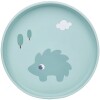 Plato con ventosa BUBA cloudy verde