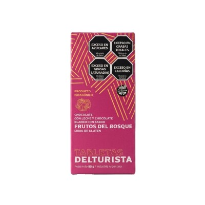 Chocolate duo frutos Delturista Choco Duo Frutos Delturista