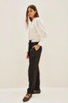 Pantalon Depeche Jacquard Negro
