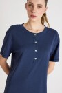 VESTIDO LARGO NICOLETTE Navy
