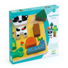 Puzzle Madera Relieve Puzz Match Happy Djeco Puzzle Madera Relieve Puzz Match Happy Djeco