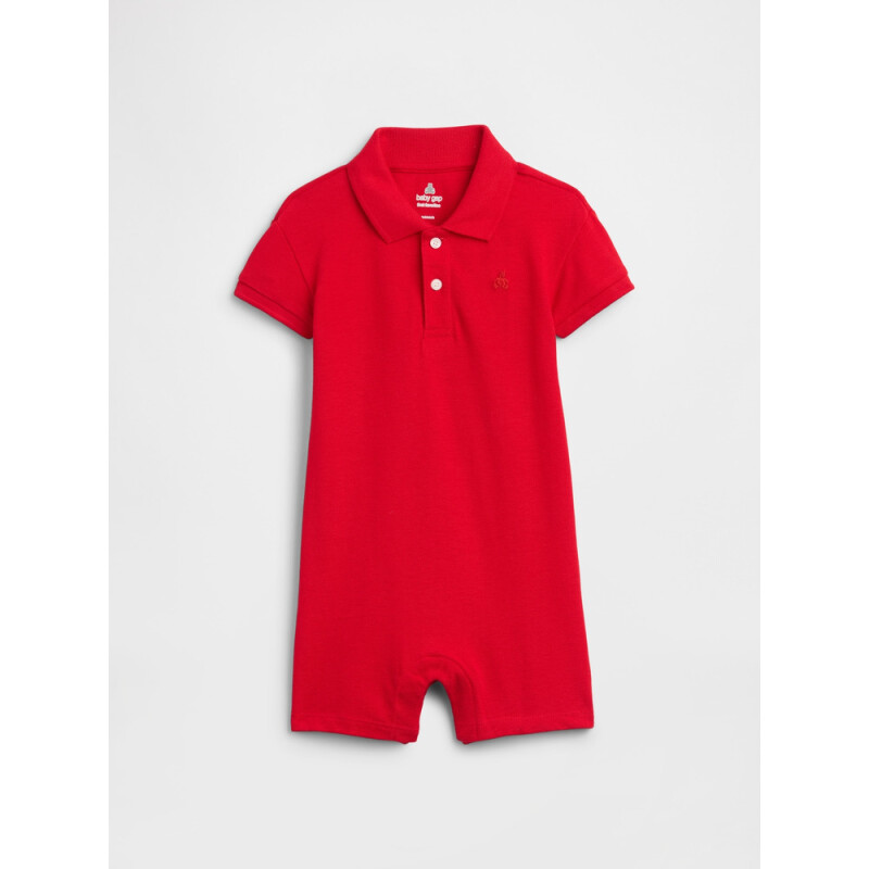V-SS POLO SHORTIE PURE RED V2