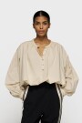 FLOWY BLOUSE Beige