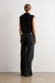 Jean wide leg Jade brillos negro