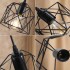 Lampara De Techo Colgante De 3 Luces Jaula Metal Moderna IMBACK Color Negro Lampara De Techo Colgante De 3 Luces Jaula Metal Moderna IMBACK Color Negro