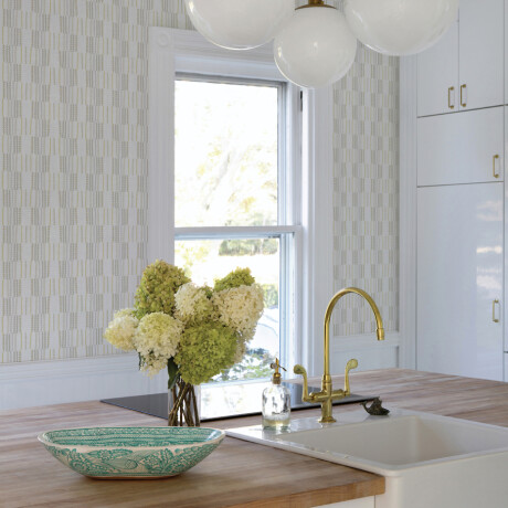 COLECCIÓN BLUEBELL - BURGEN GREY GEOMETRIC LINEN - N/A