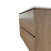 Mueble de baño suspendido Oak 80 cm con bacha de loza Mueble De Baño Suspendido Oak 80 Cm Con Bacha De Loza