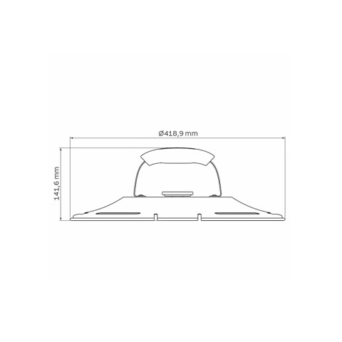 Tapa para Parrilla / Gril "TCP-400" TR7391