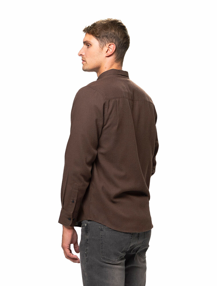 Camisa Franela Philadelphia Forum Marron