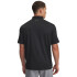 UA Matchplay Printed Polo-BLU BLK-010