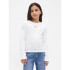 FRCH LS RIBBED TEE NEW OFF WHITE