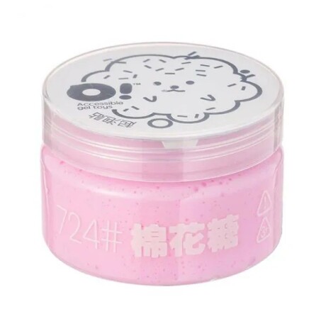 SLIME Baba Esponjosa Rosa pastel