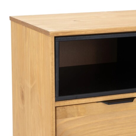 APARADOR BARGUEÑO EN MADERA MACIZA - 2 CAJONES - PUERTA EN VIDRIO APARADOR BARGUEÑO EN MADERA MACIZA - 2 CAJONES - PUERTA EN VIDRIO