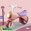 Moto chivita andador para niños con luz y sonido Rosa