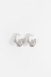 Aros texture huecos plateado