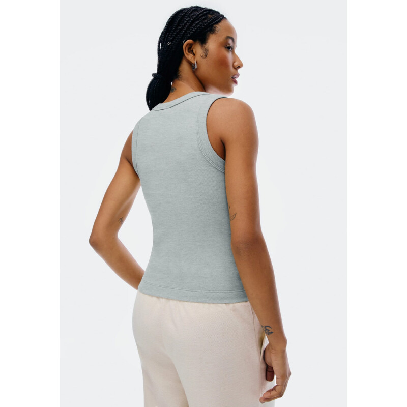 BLUSA SM FEM CINZA MESCLA