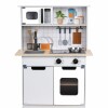 Cocina Hape con Luz y Sonido - gris - con microondas Cocina Hape con Luz y Sonido - gris - con microondas