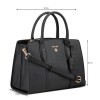 Grady 3 Comp Satchel Black