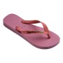 Sandalias Havaianas Brasil Logo Hombre Pink Chiffon