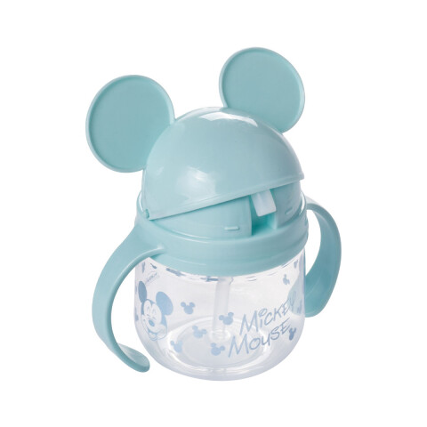 Vaso Entrenador con Pajita y Tapa Mickey 260 ml MICKEY
