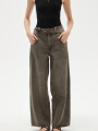 Pantalon Sarela Gris Oscuro