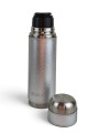 Termo forrado en cuero de 750ml Plateado