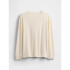 LS WAFFLE TEE IVORY FROST