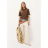 BLUSA MM FEM MARROM ESCURO