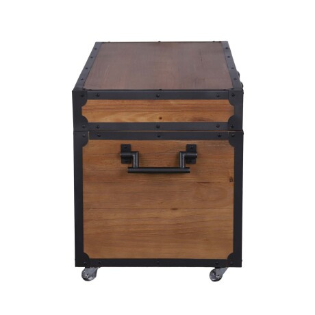 PIE DE CAMA MADERA MARRON TERRANO