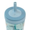 Vaso TOTS BUBA antiderrame celeste dino