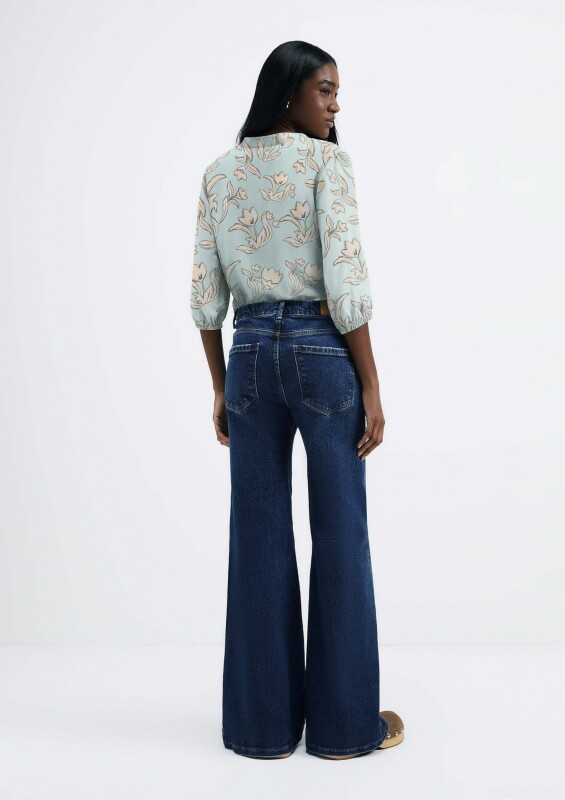 CALCA FEM AZUL ESCURO