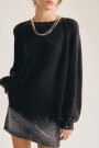 SWEATER LIZARD Negro