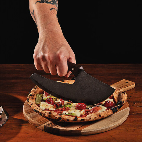 Cortador multiuso 10" en acero inox. "CHURRASCO" -TRAMONTINA TR9000