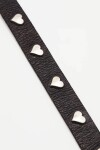 Cinturón Mini Hearts Negro