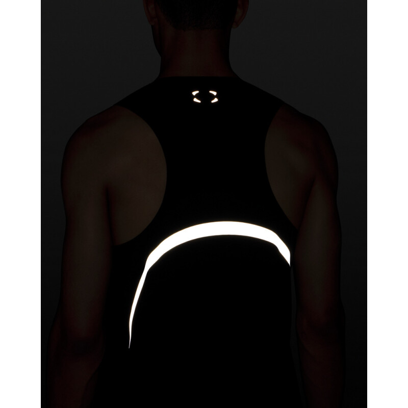 UA Halo Run Tank-YLW BLK-001