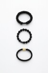 Set de 3 gomitas basic multicolor