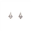 Caravanas circulo-Plata 925-Piedra Zirconia-CA3062 conpiedra