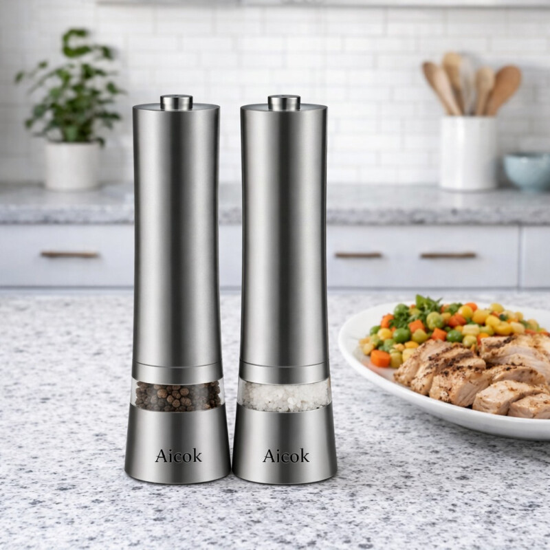 Salero y Pimentero Eléctrico Salero y Pimentero Eléctrico