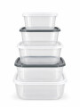 CONTENEDOR ALIMENTOS PACK X 5 MULTICOLOR.