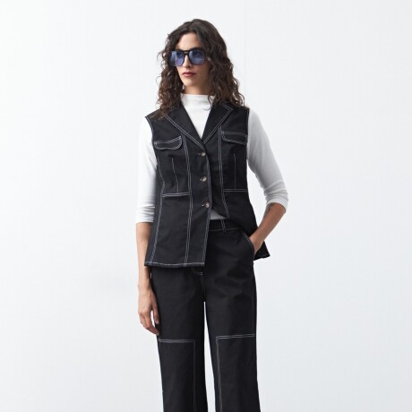 CHALECO BERTA Negro