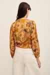 CAMISA WRAP BALI Mostaza